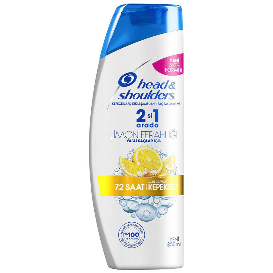 Head and Shoulders Şampuan 350 ml. Limon Ferahlığı 2IN1 (6'lı)