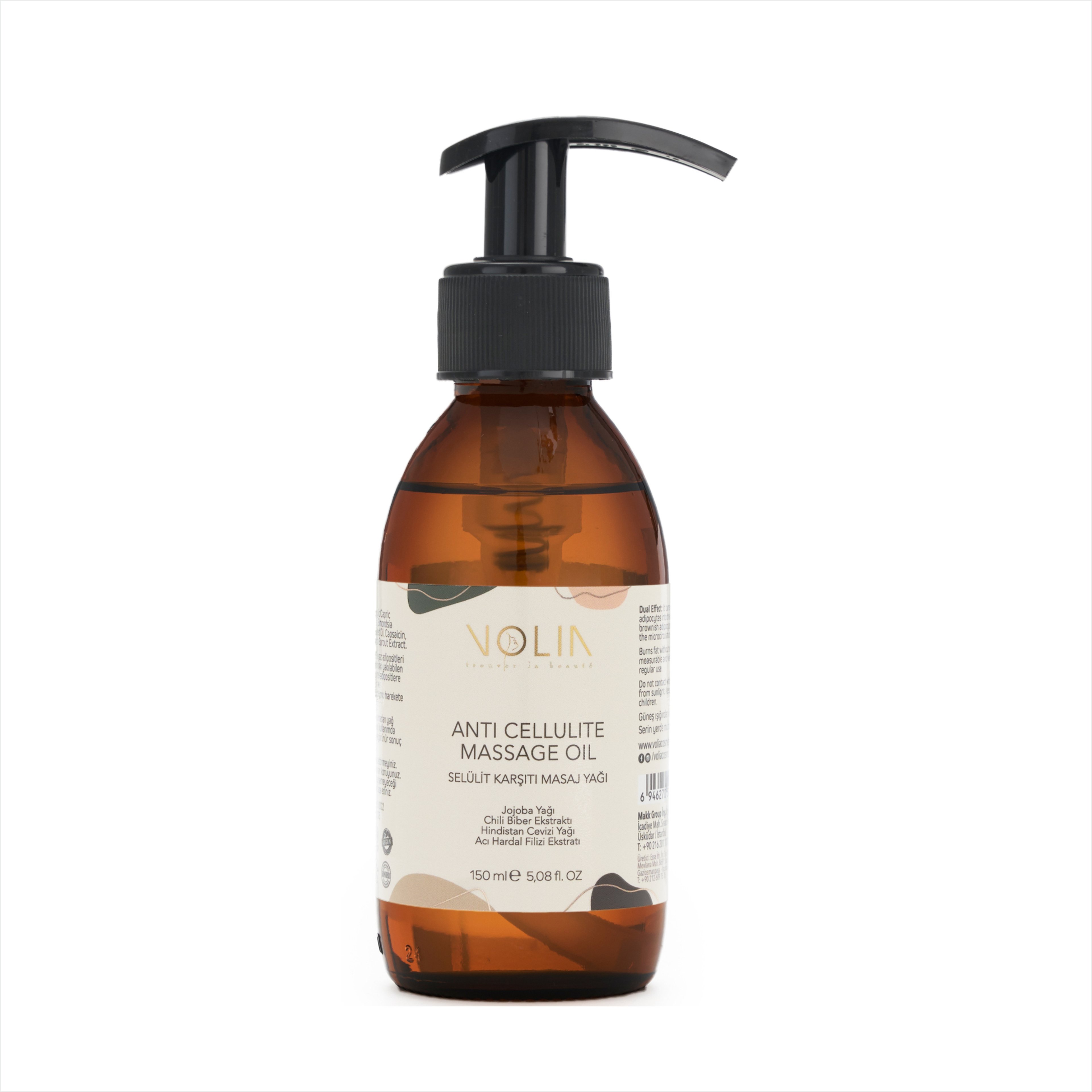 Selülit Karşıtı Masaj Yağı 150ml