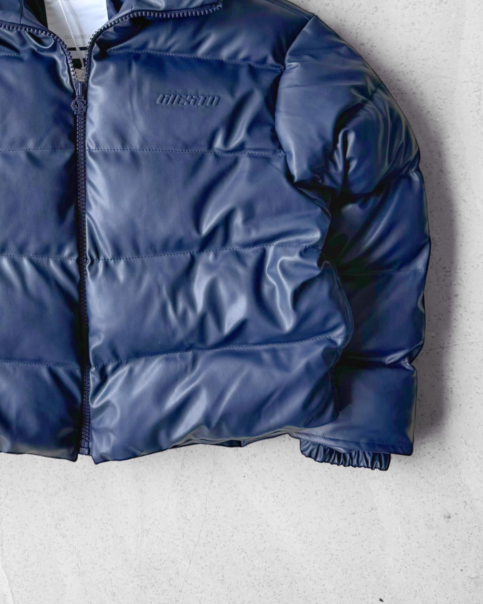 Oversize Suni Deri Mont G1996 - Lacivert
