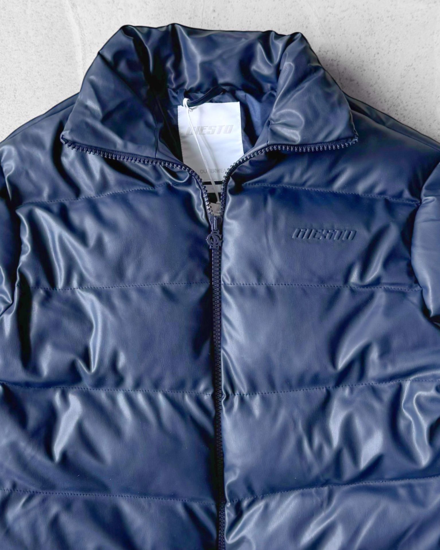 Oversize Suni Deri Mont G1996 - Lacivert
