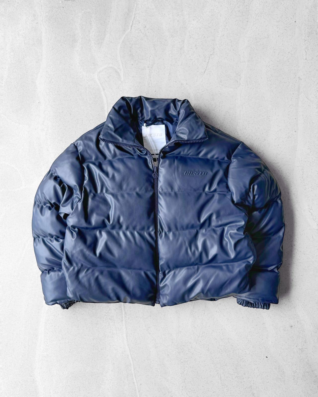 Oversize Suni Deri Mont G1996 - Lacivert