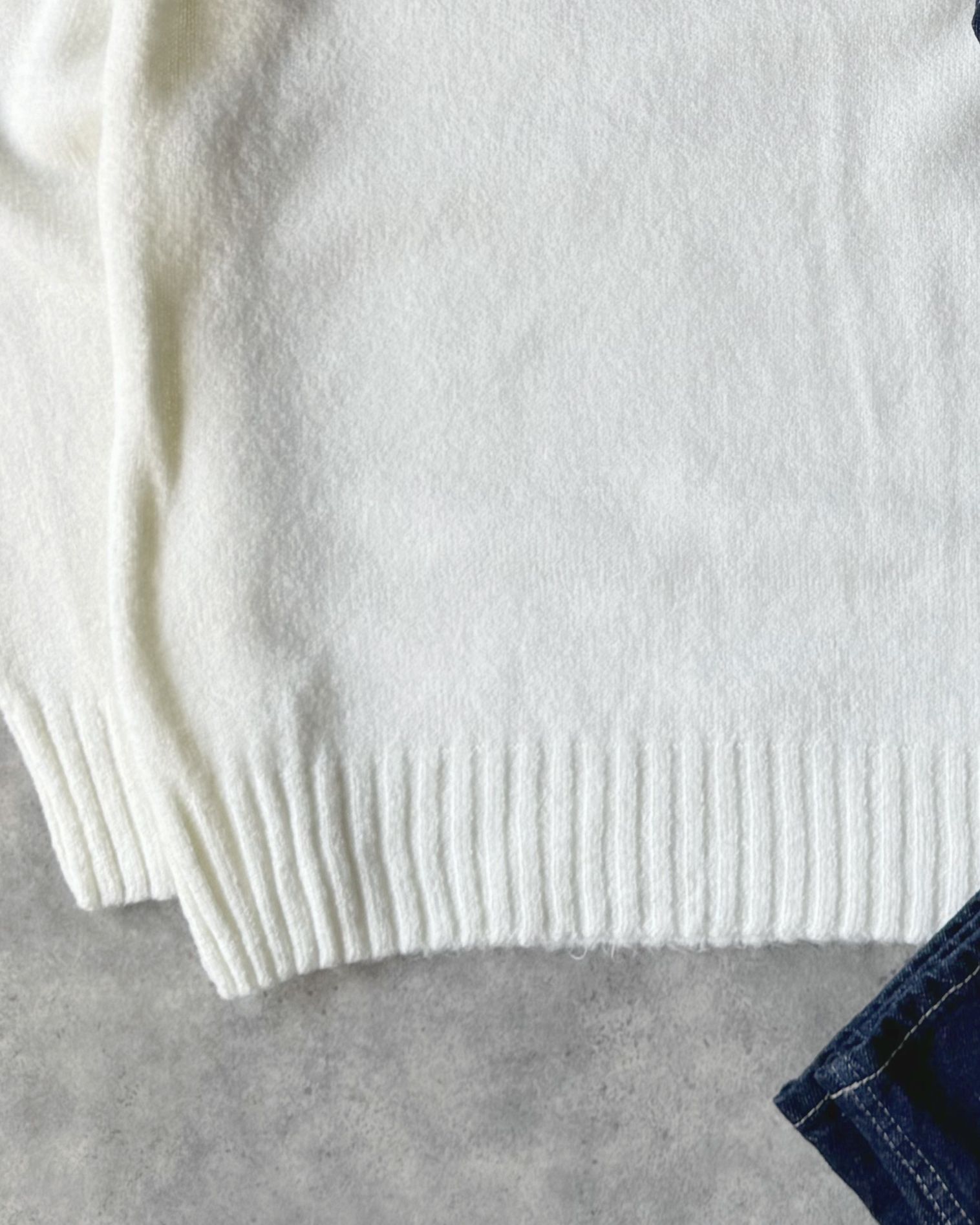 Poplin Kumaş Triko Sweat & Regular Kot Pantolon G2069 - Bej
