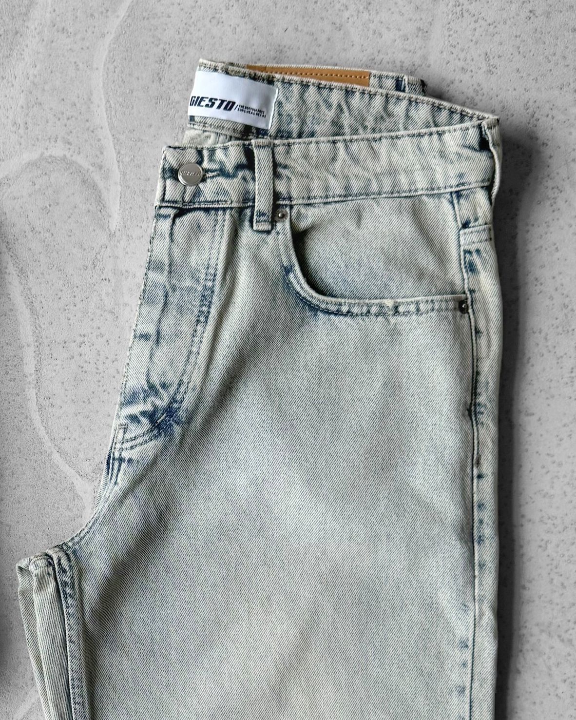 Regular Fit Kot Pantolon G2012 - Açık Gri