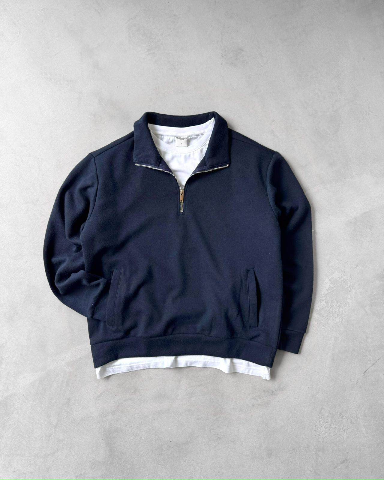 Yarım Fermuarlı Cepli Sweat & Kumaş Pantolon G2101