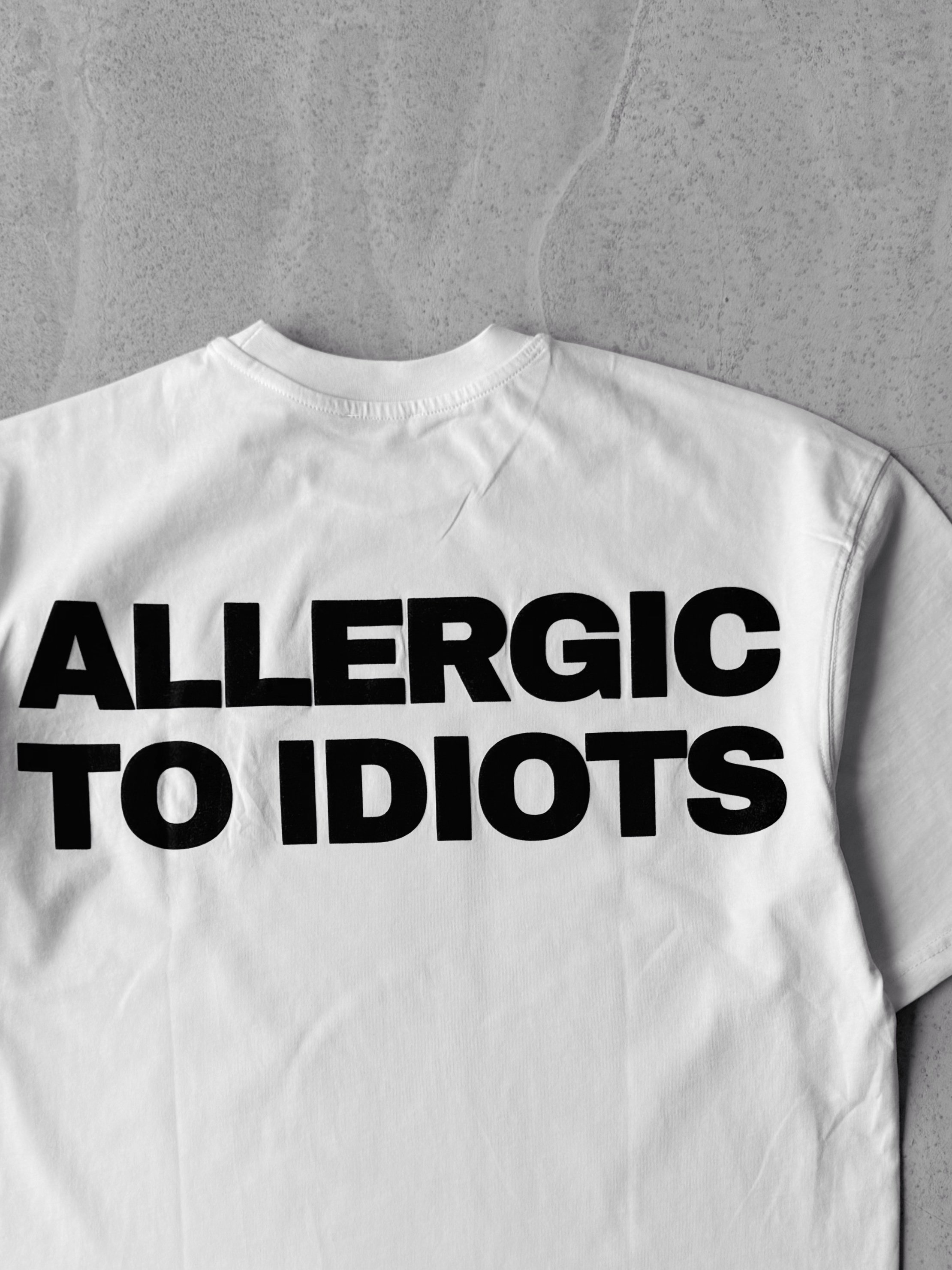 Allergic Baskılı Oversize Tişört