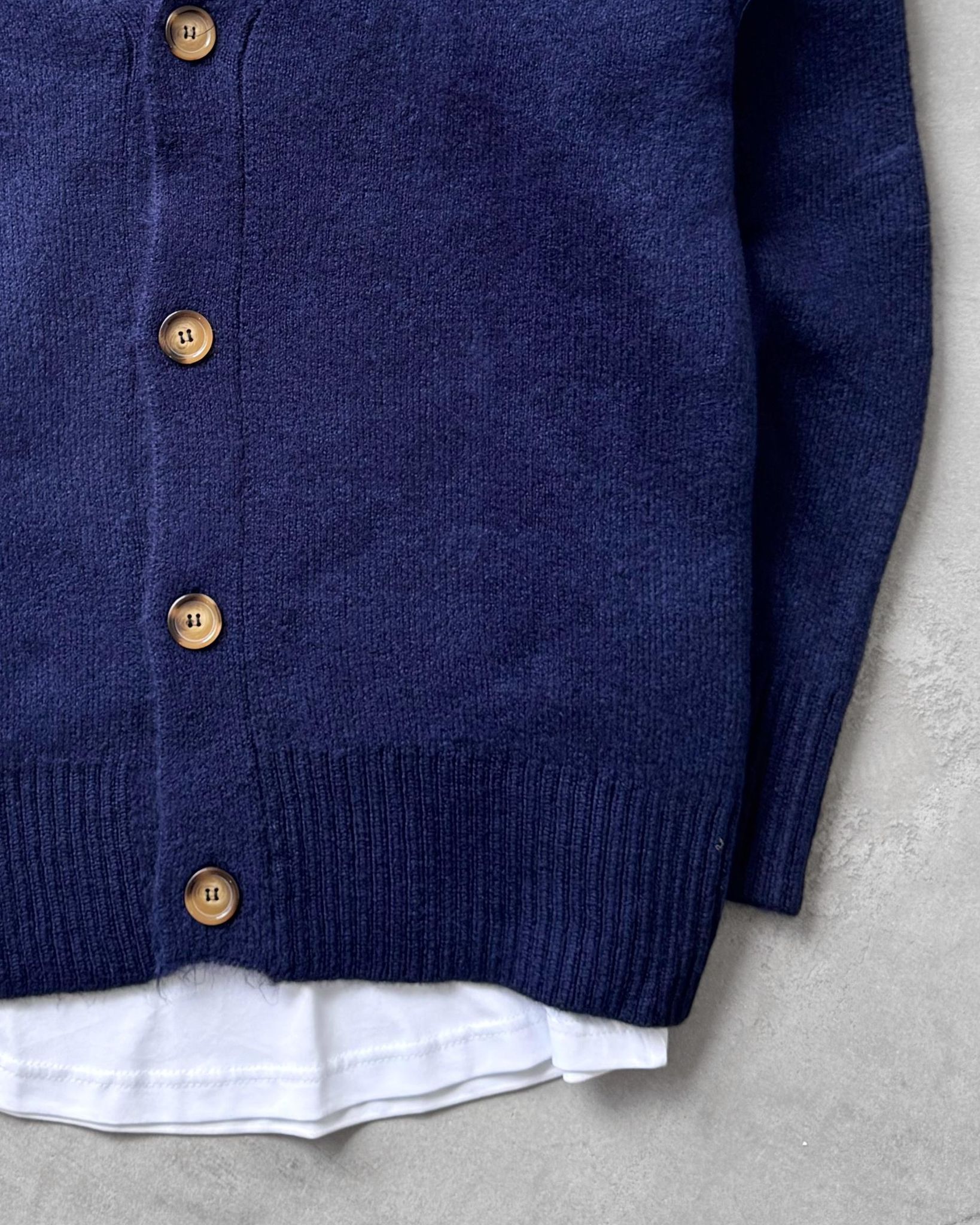 Sık Dokuma Düğmeli Triko Hırka G2090 - Lacivert