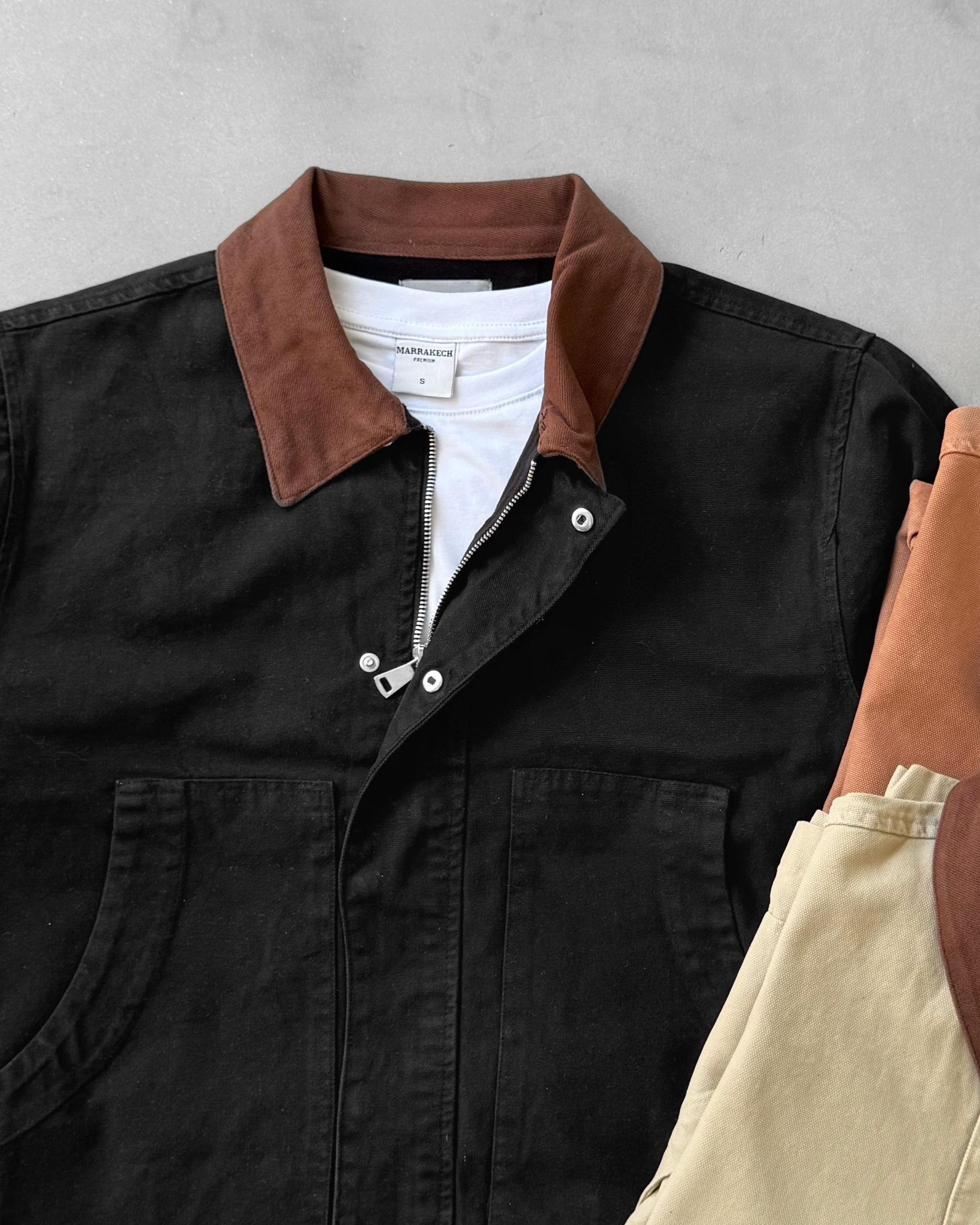 Denim Ceket G2103 - Siyah