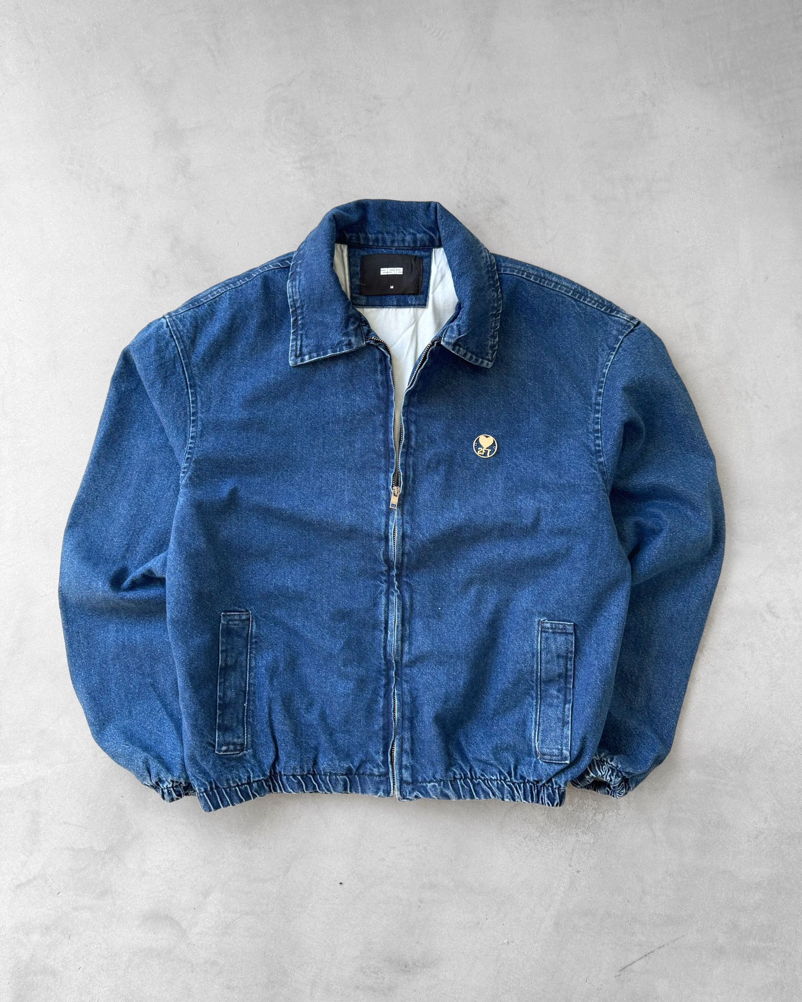Starlı Denim Bomber Ceket G2106