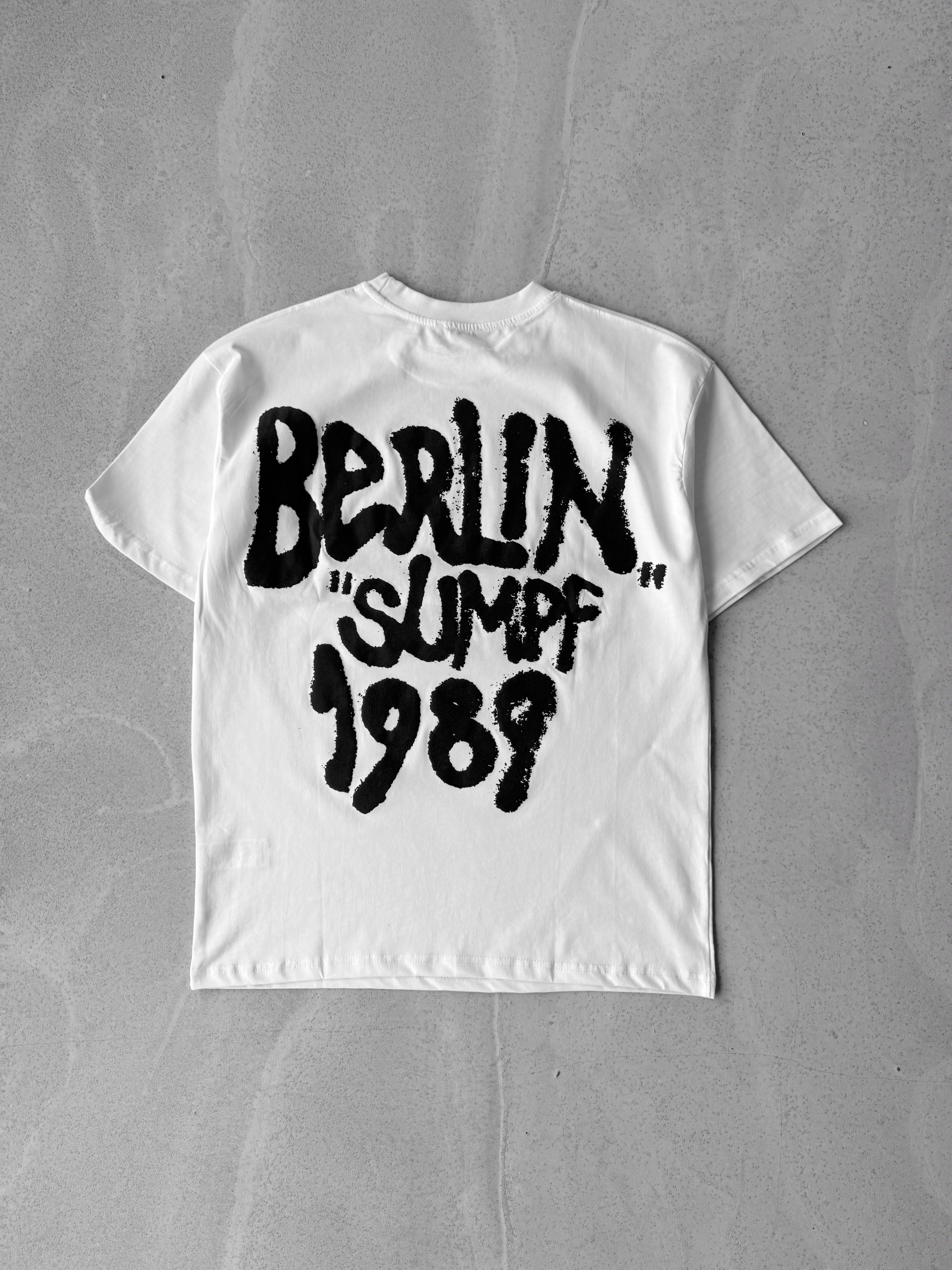 Berlin Baskılı Oversize Tişört