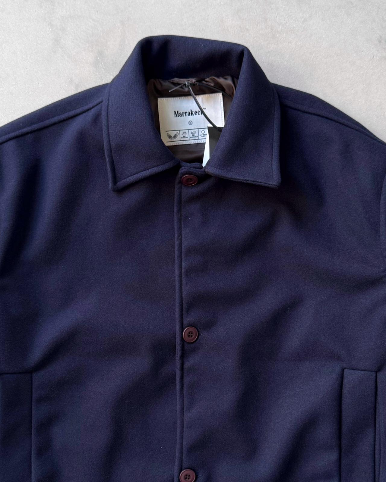 Kaşe Ceket İçi Astarlı G2119 - Lacivert