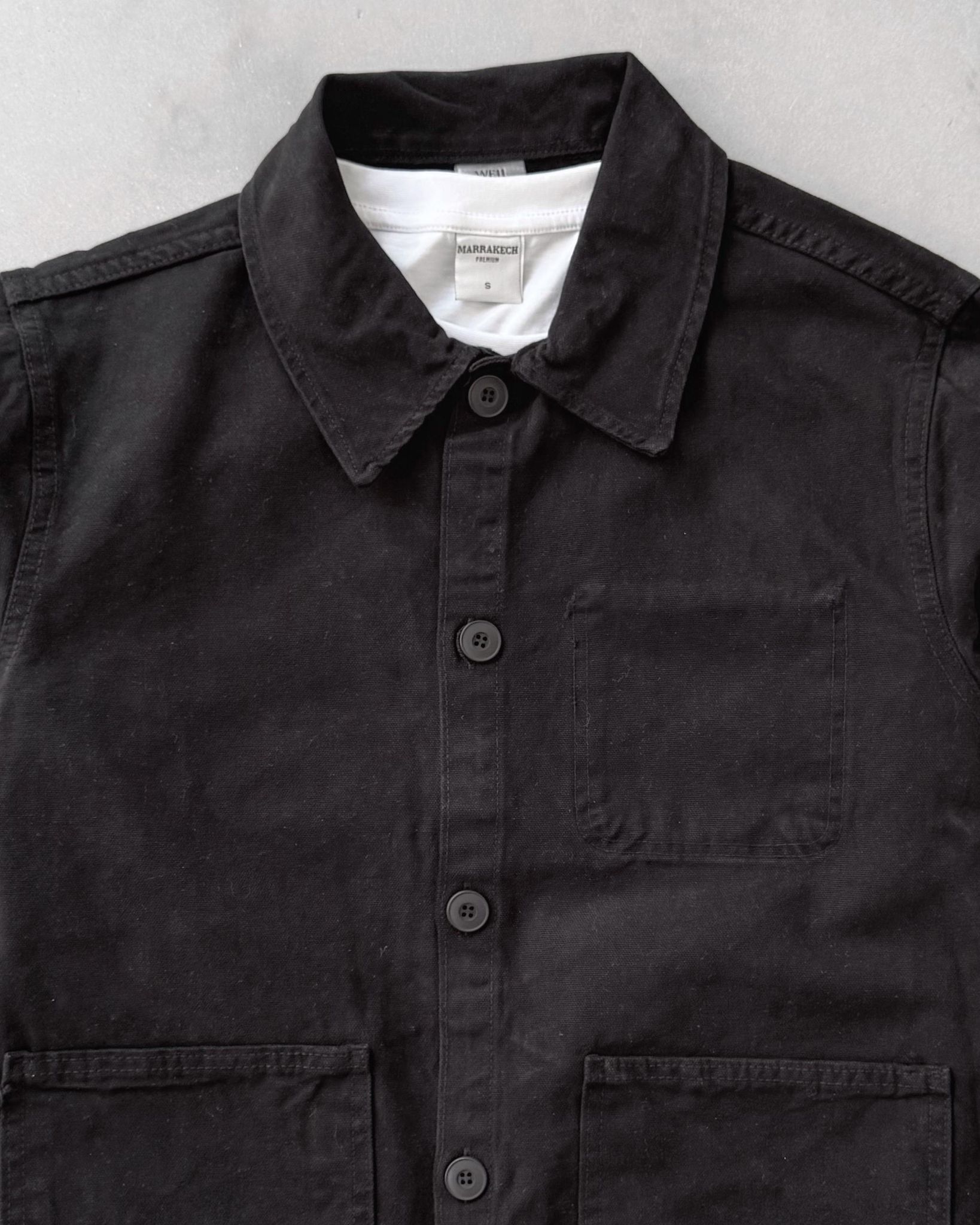 Denim Ceket G2104 - Siyah