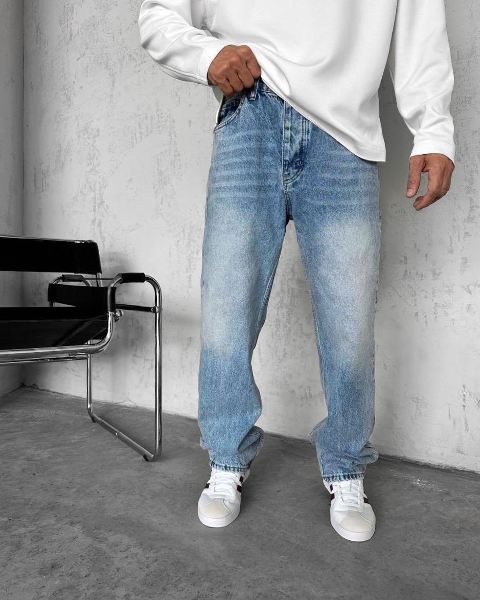 Straight Fit Kot Pantolon G2062 - Mavi