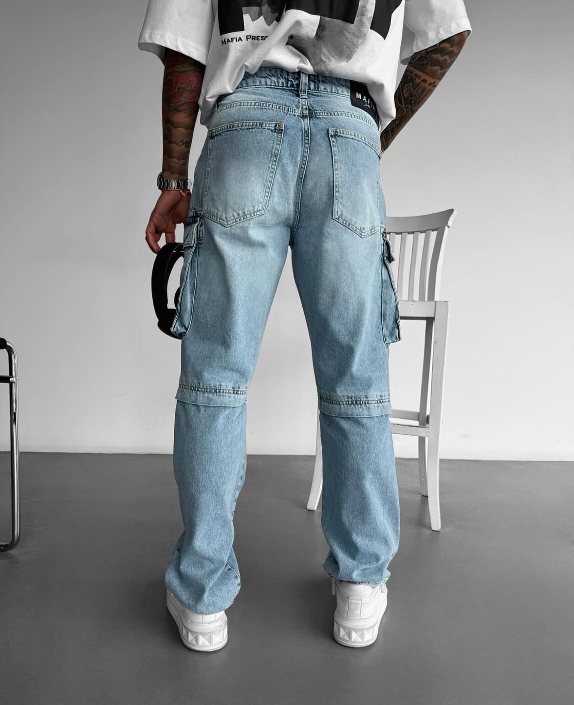 Baggy Kot Kargo Pantolon