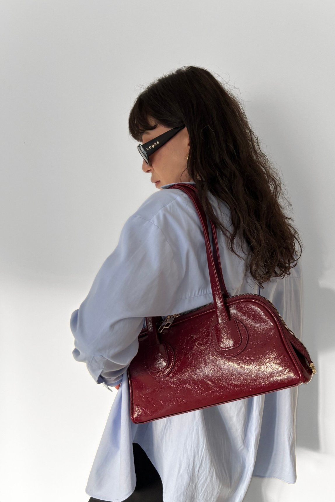Amelie Vintage Model Omuz Çantası