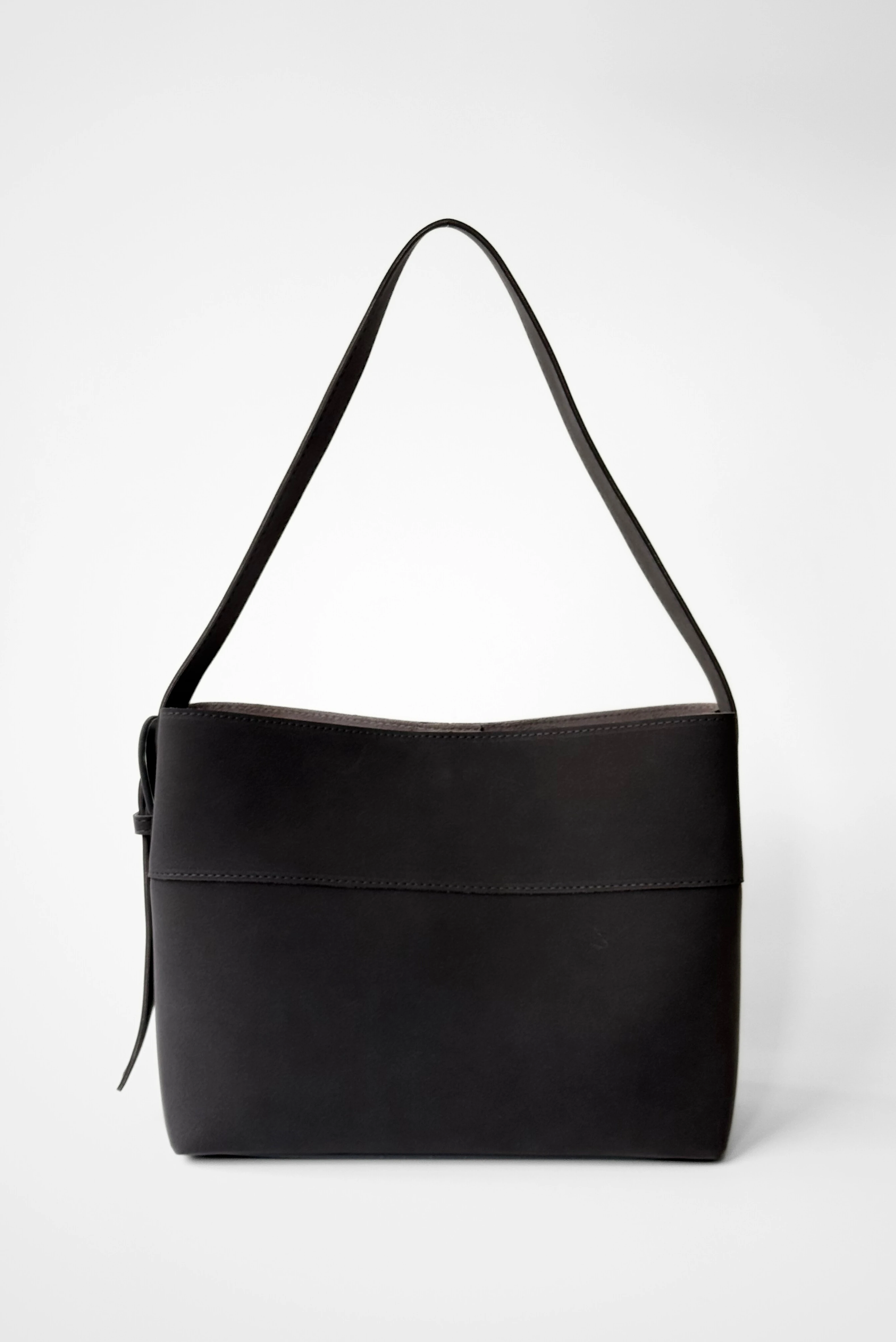 Tera Süet Kemer Detaylı Ayarlanabilir Askılı Shopper Çanta - gri