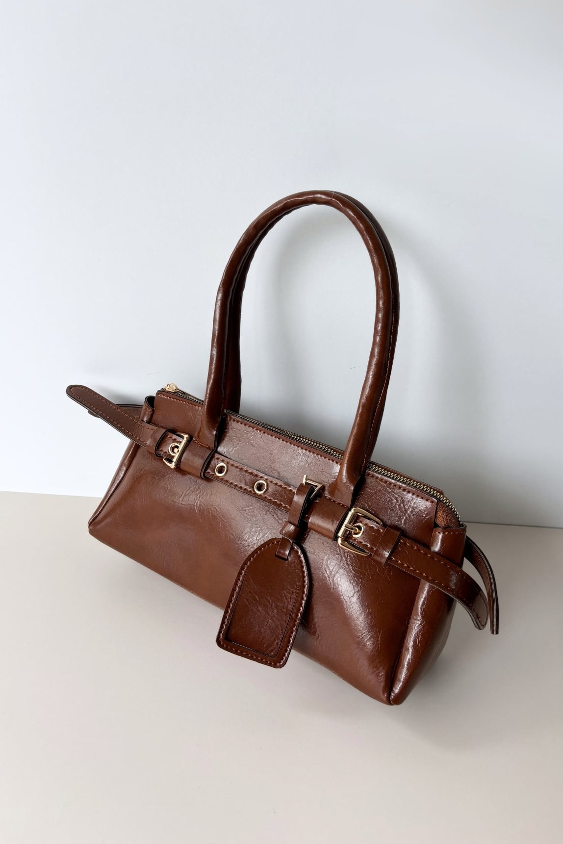 Susie Vintage Model Baget Omuz Çantası