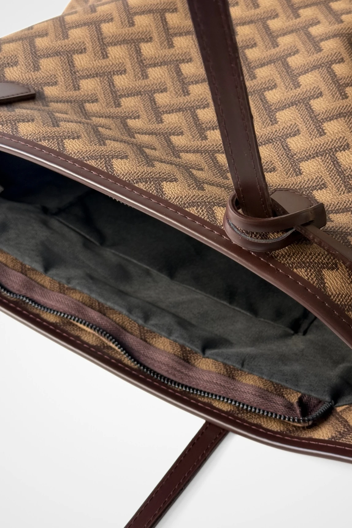 Desenli Shopper Tote Çanta