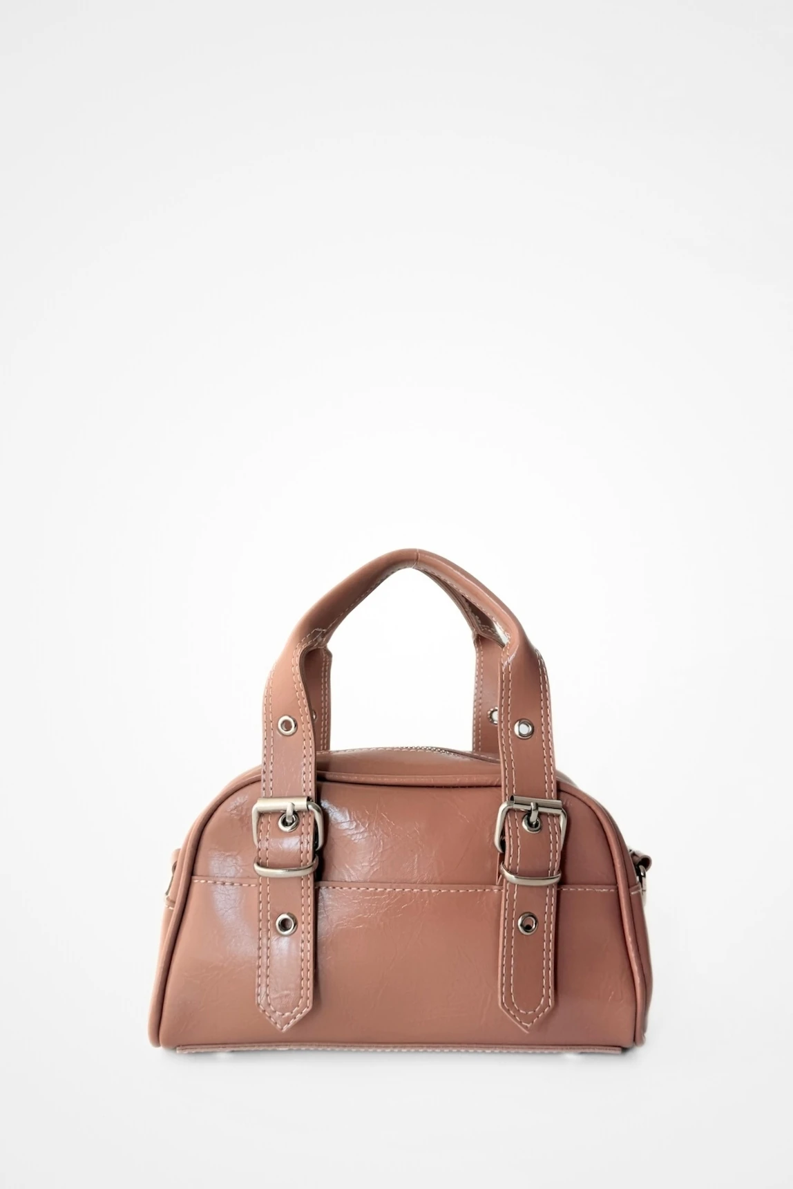 Ravello Dikiş Detaylı Çapraz Kullanımlı Suni Deri Omuz ve El Çantası