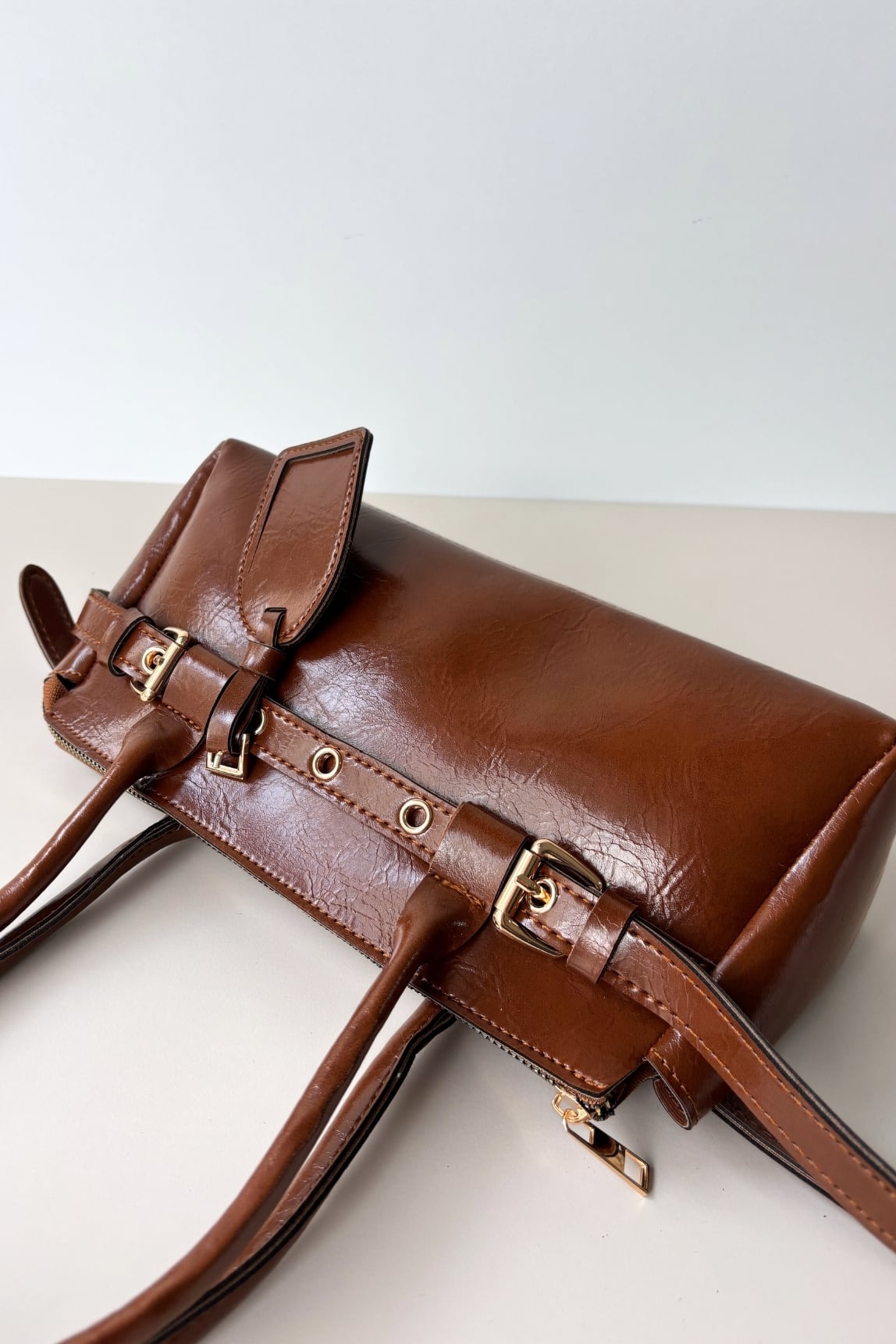 Susie Vintage Model Baget Omuz Çantası