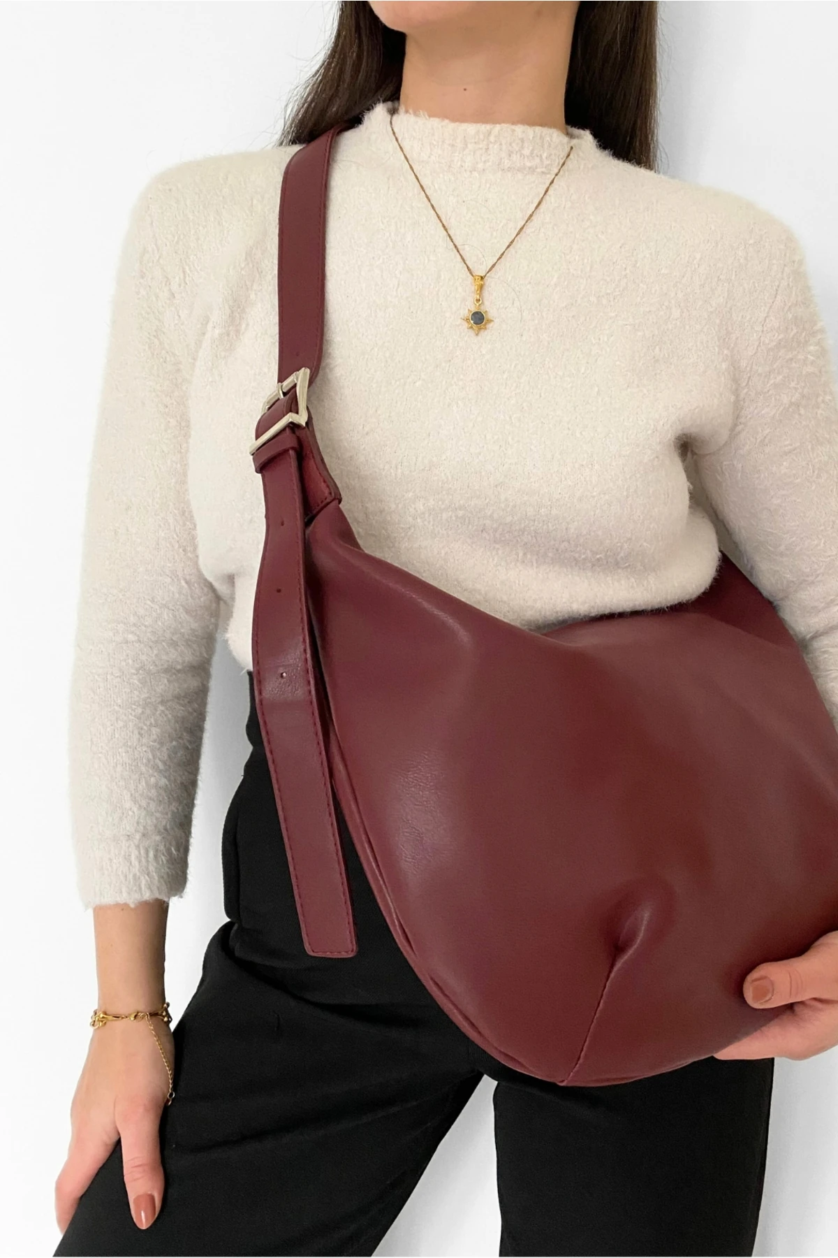 Hope Uzun Askı Detaylı Omuz Çantası