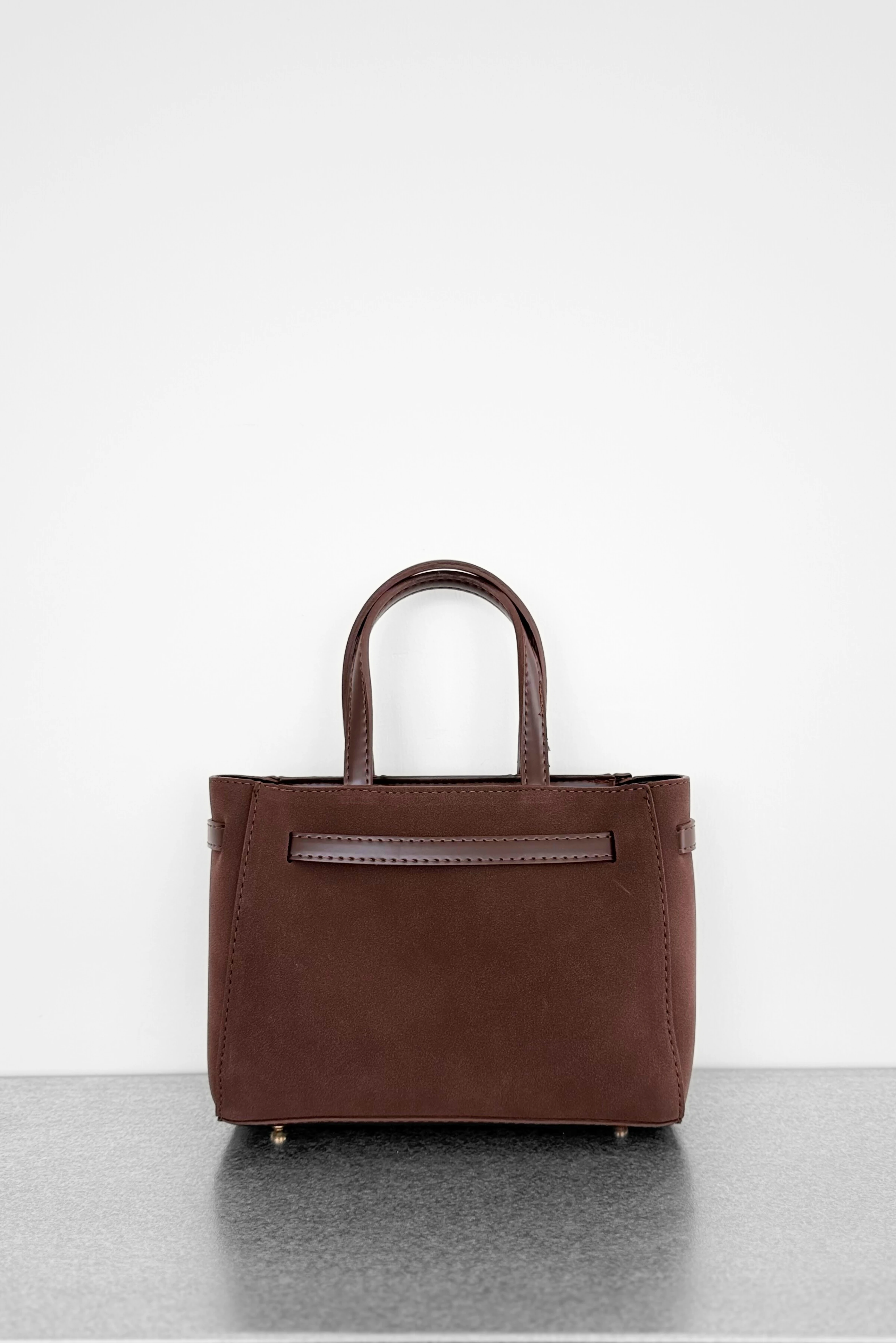 Mira Süet Çapraz Kullanımlı El ve Omuz Çantası