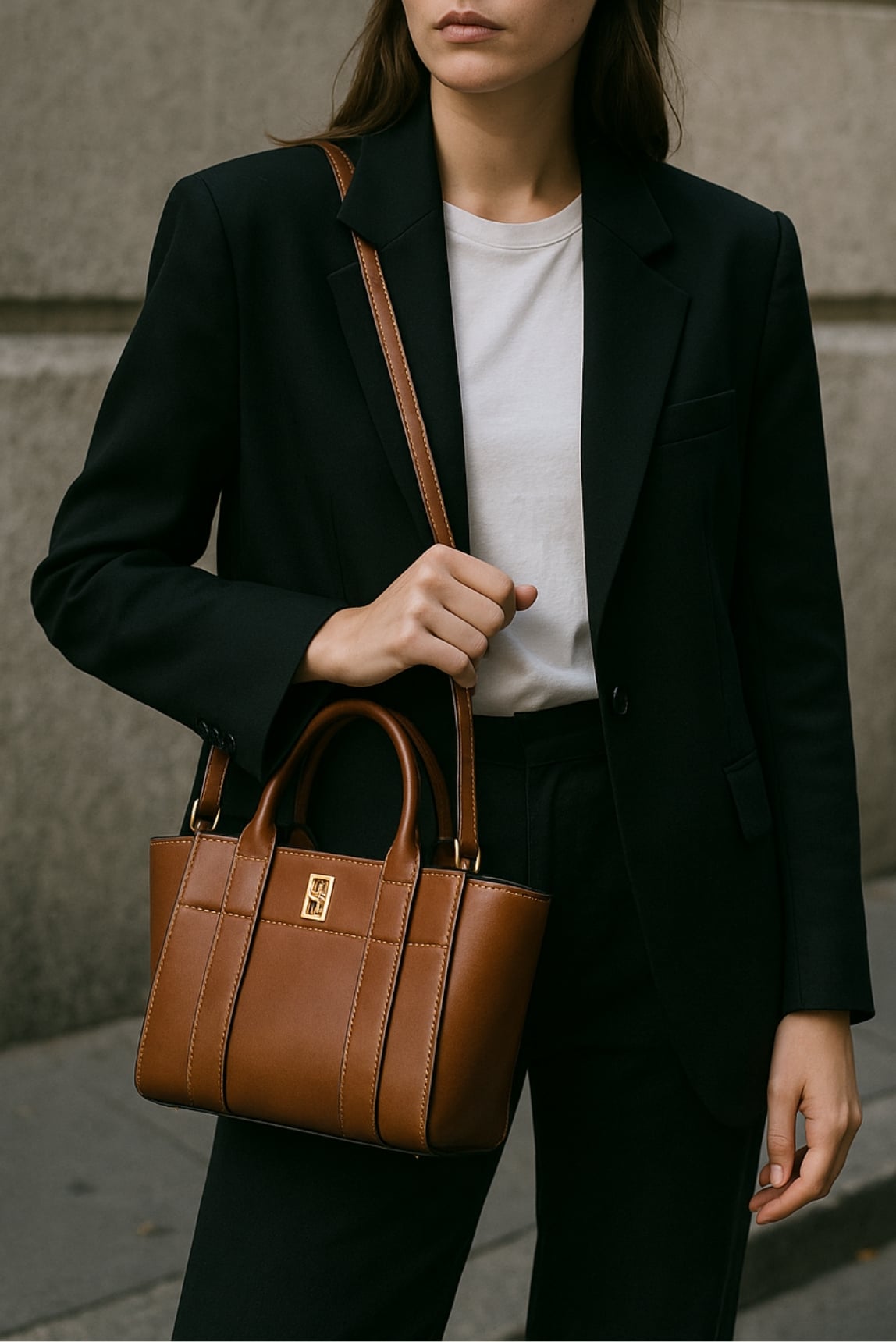Lana Vintage Model Çapraz Kullanımlı Omuz ve El Çantası