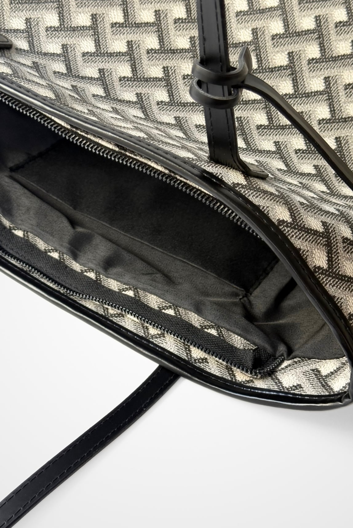 Desenli Shopper Tote Çanta