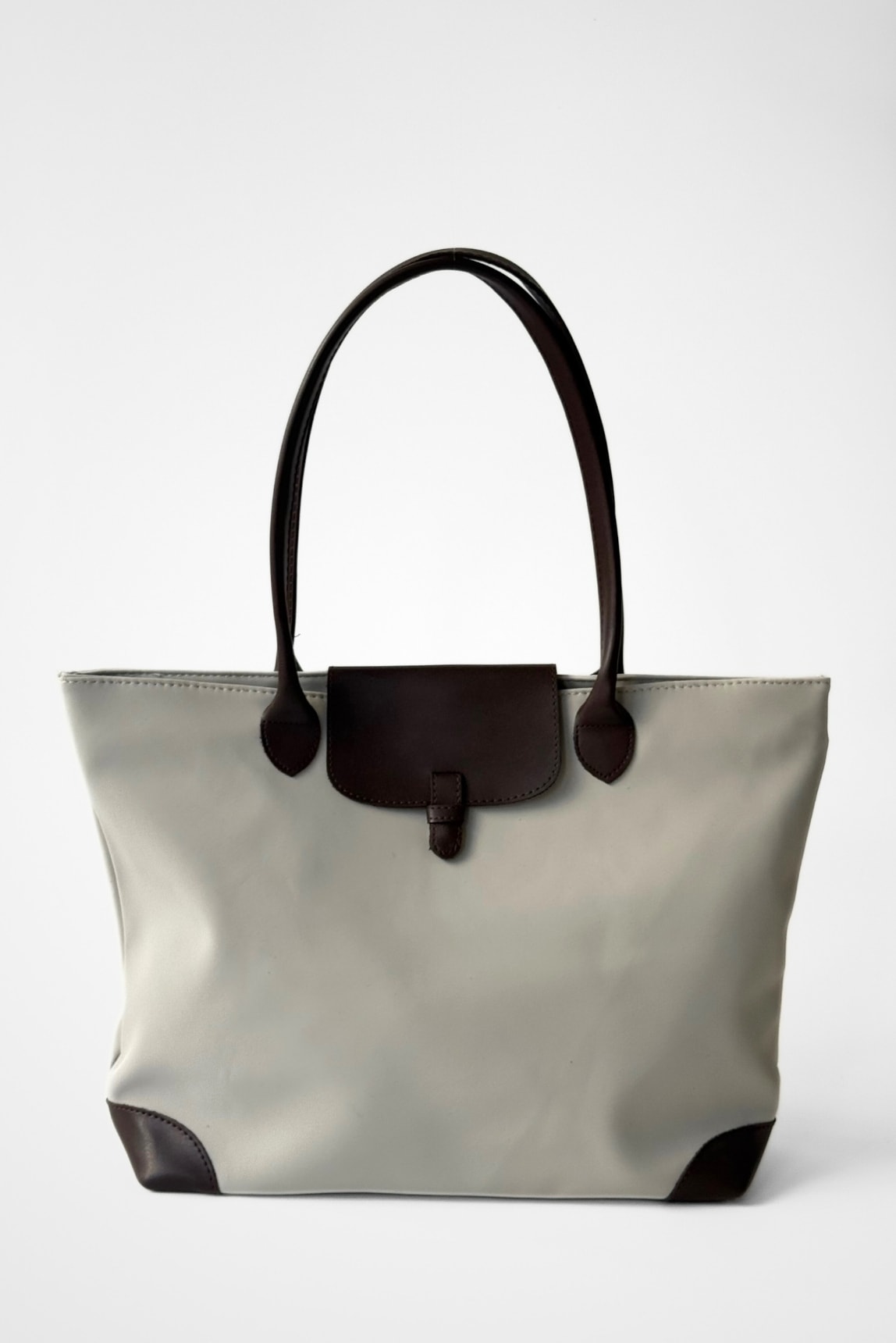 Capri Kapak Detaylı Shopper Çanta