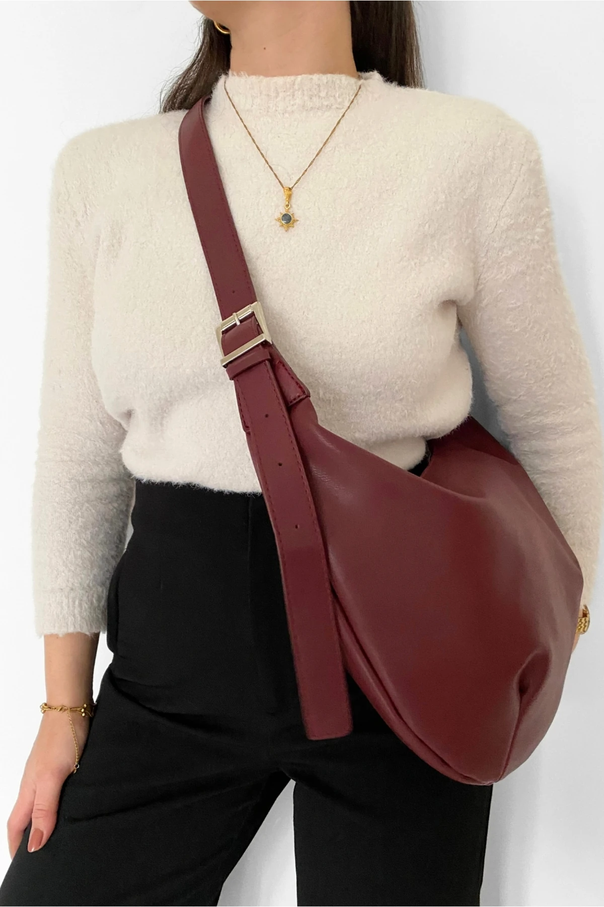 Hope Uzun Askı Detaylı Omuz Çantası