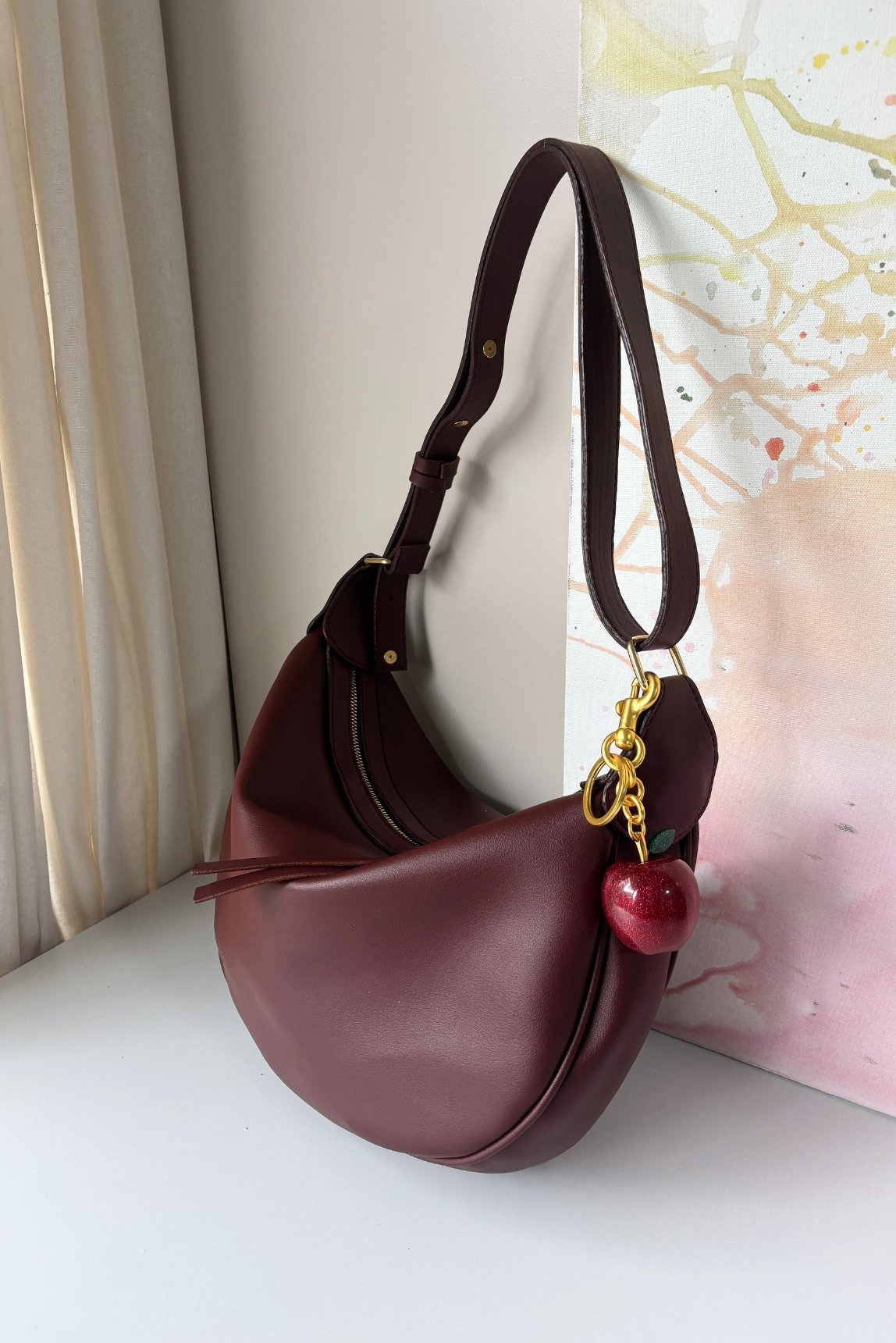 Elma Taşlı Charm ve Anahtarlık