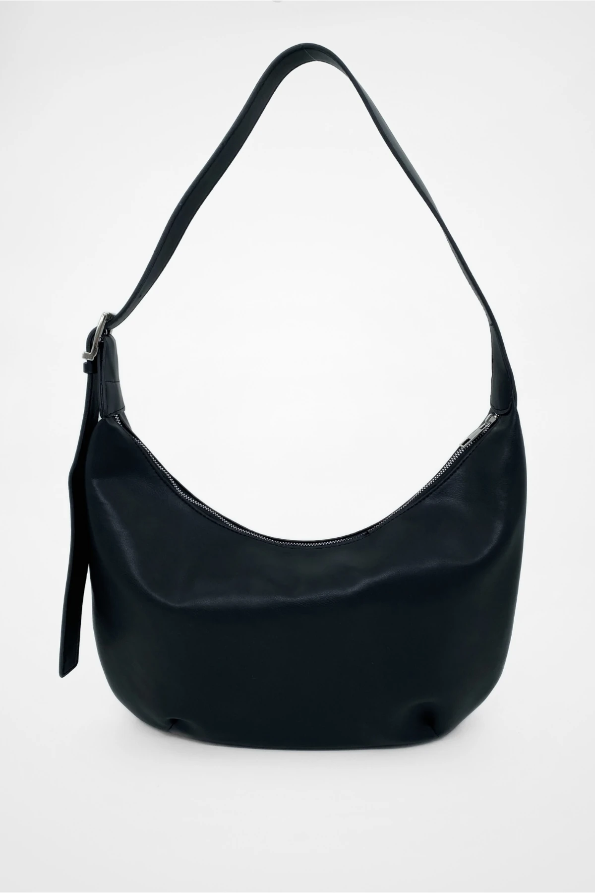 Hope Uzun Askı Detaylı Omuz Çantası - siyah
