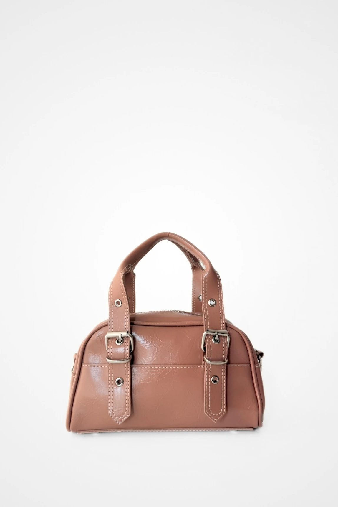 Ravello Dikiş Detaylı Çapraz Kullanımlı Suni Deri Omuz ve El Çantası