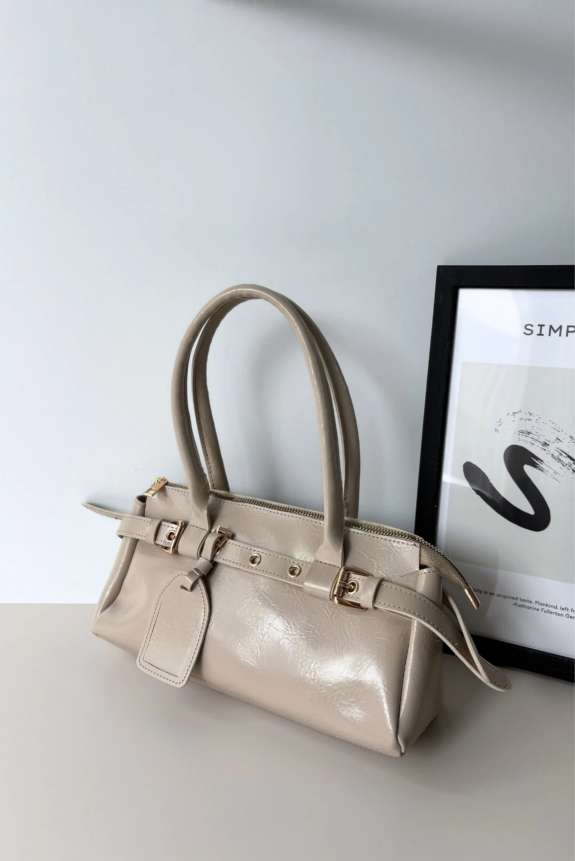 Susie Vintage Model Baget Omuz Çantası