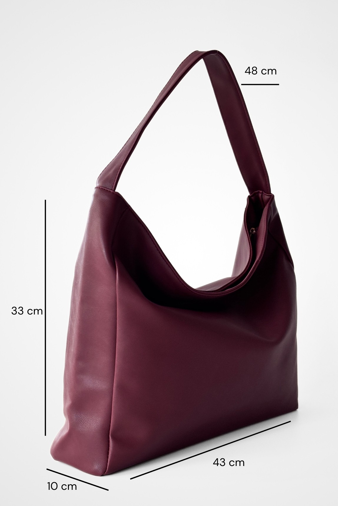 Creme Salaş Görünümlü Shopper Çanta