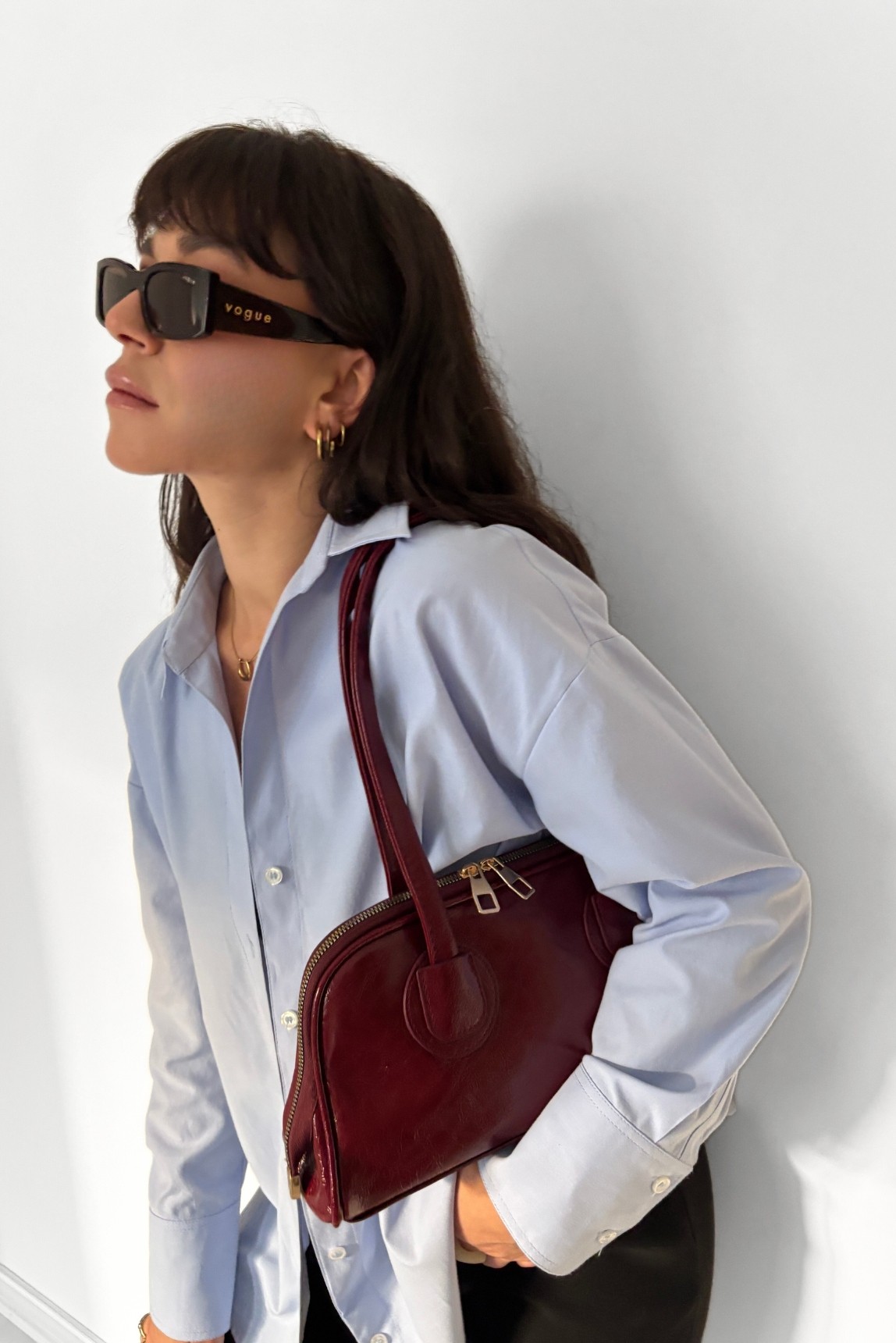 Amelie Vintage Model Omuz Çantası