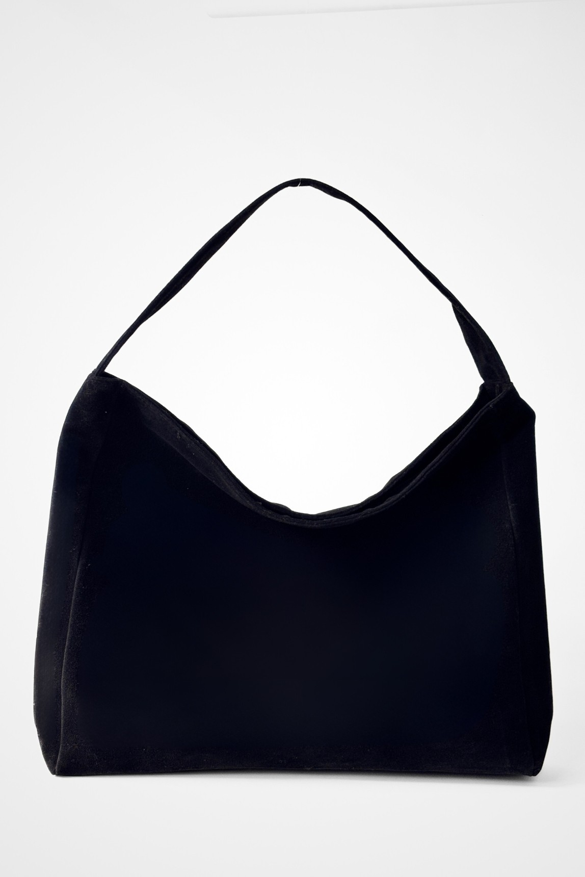 Süet Creme Salaş Görünümlü Shopper Çanta