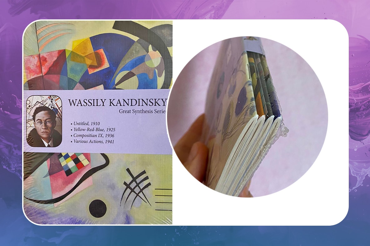 Great Synthesis Series - A6 / Wassily Kandinsky Dörtlü Defter Seti