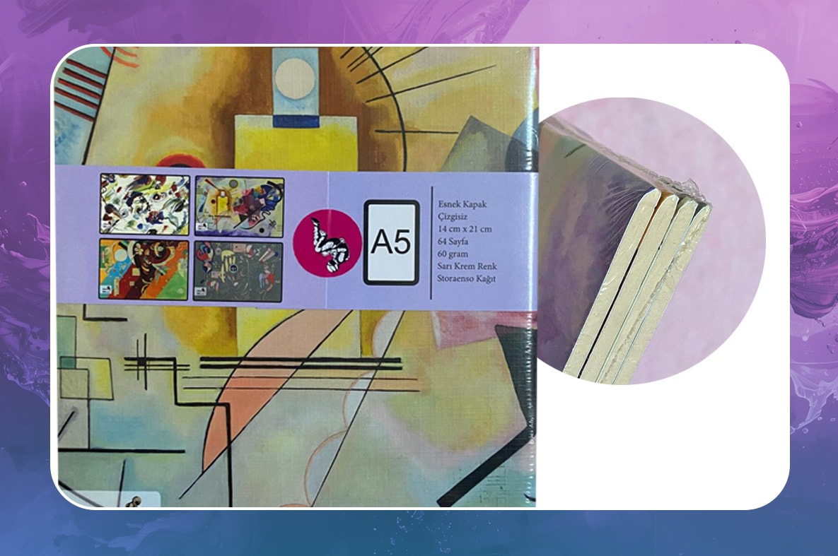 Great Synthesis Series - A5 / Wassily Kandinsky Dörtlü Defter Seti