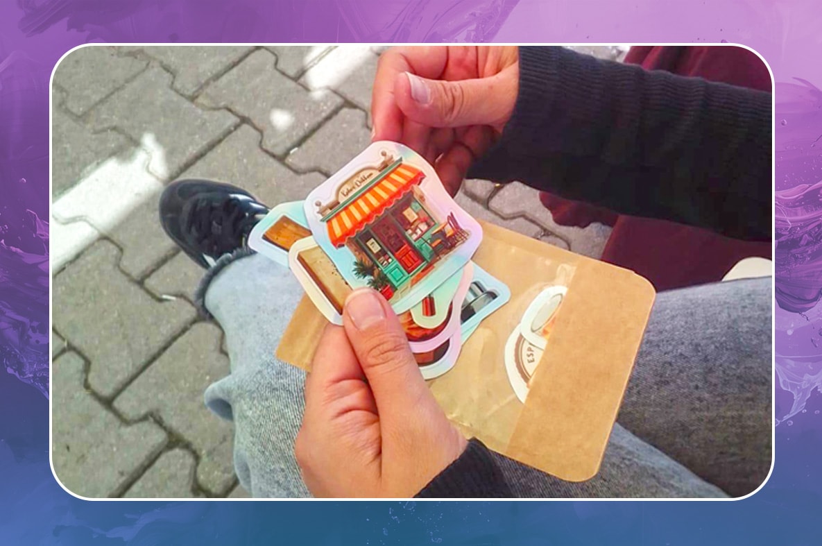 Firmalara Özel Sticker Tasarımı+Baskı Hizmeti