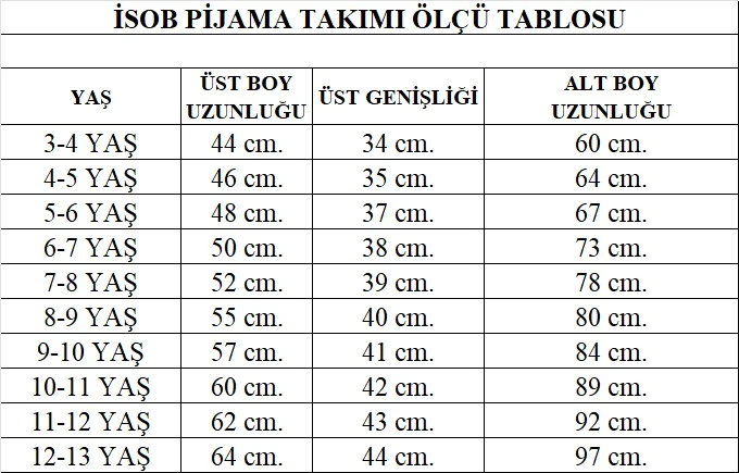 İSOB Mavi Uçak Desenli %100 Pamuk Erkek Çocuk Pijama Takımı 3-13 Yaş 51328-51516