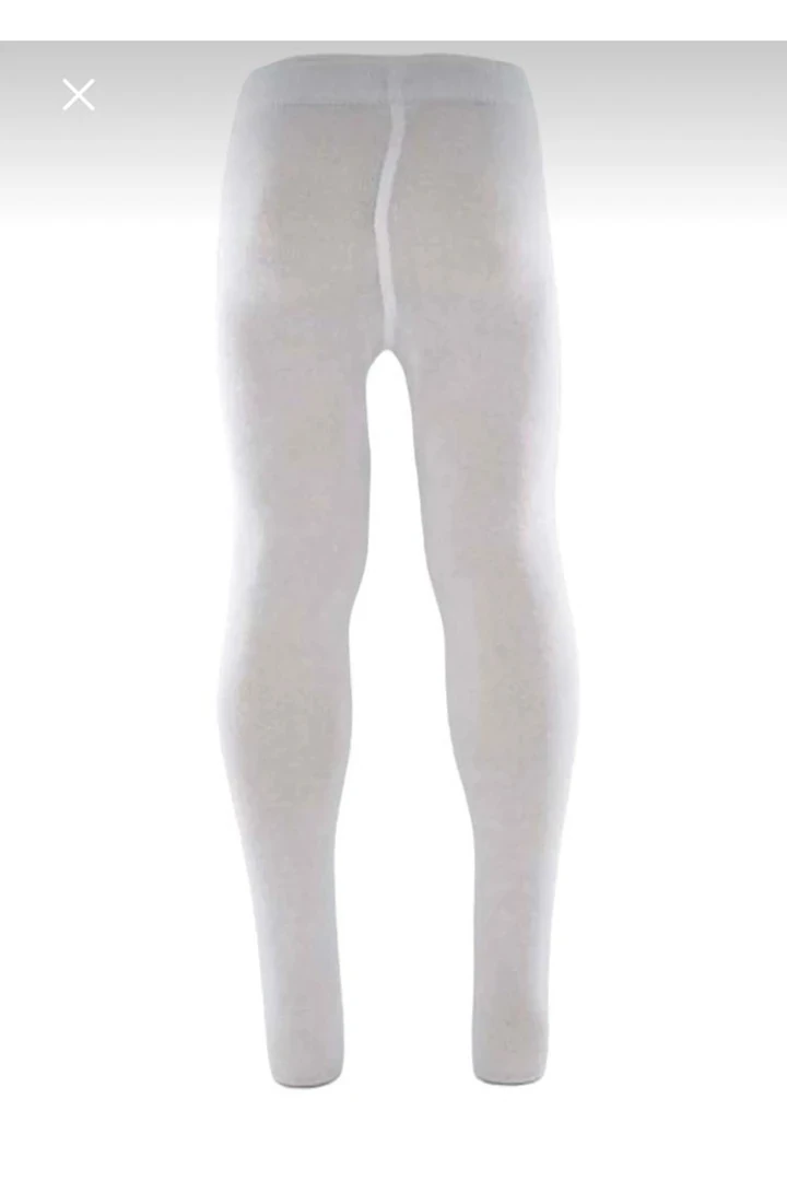 Ekinoks Havlu Termal %100 Pamuk 3 adet Beyaz Kilotlu Çocuk Çorabı 0-14 Yaş 100-H