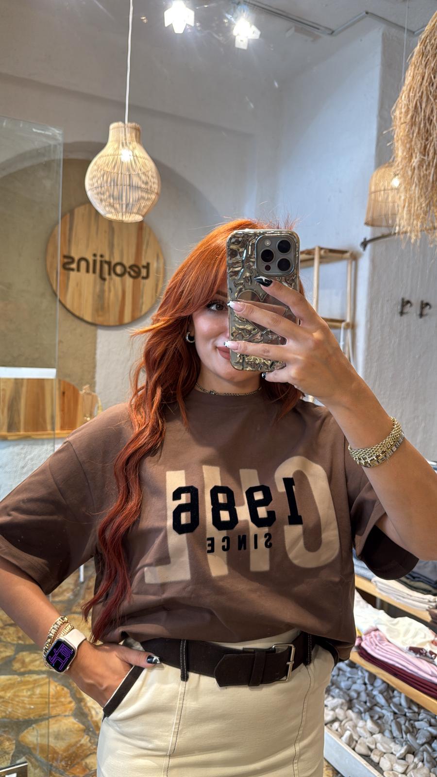 1986 Yazılı Tshirt 