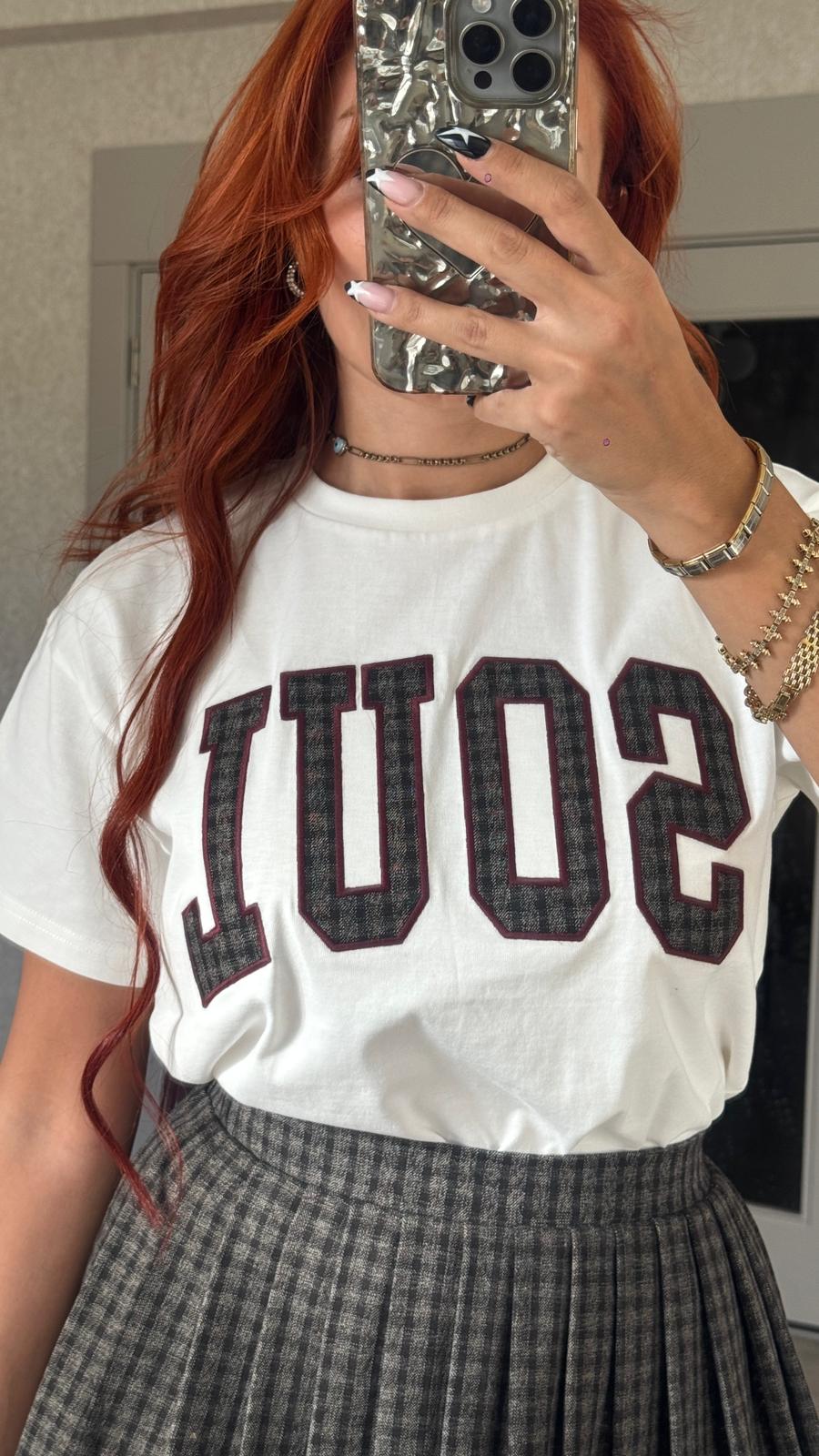 Soul Yazılı Tshirt