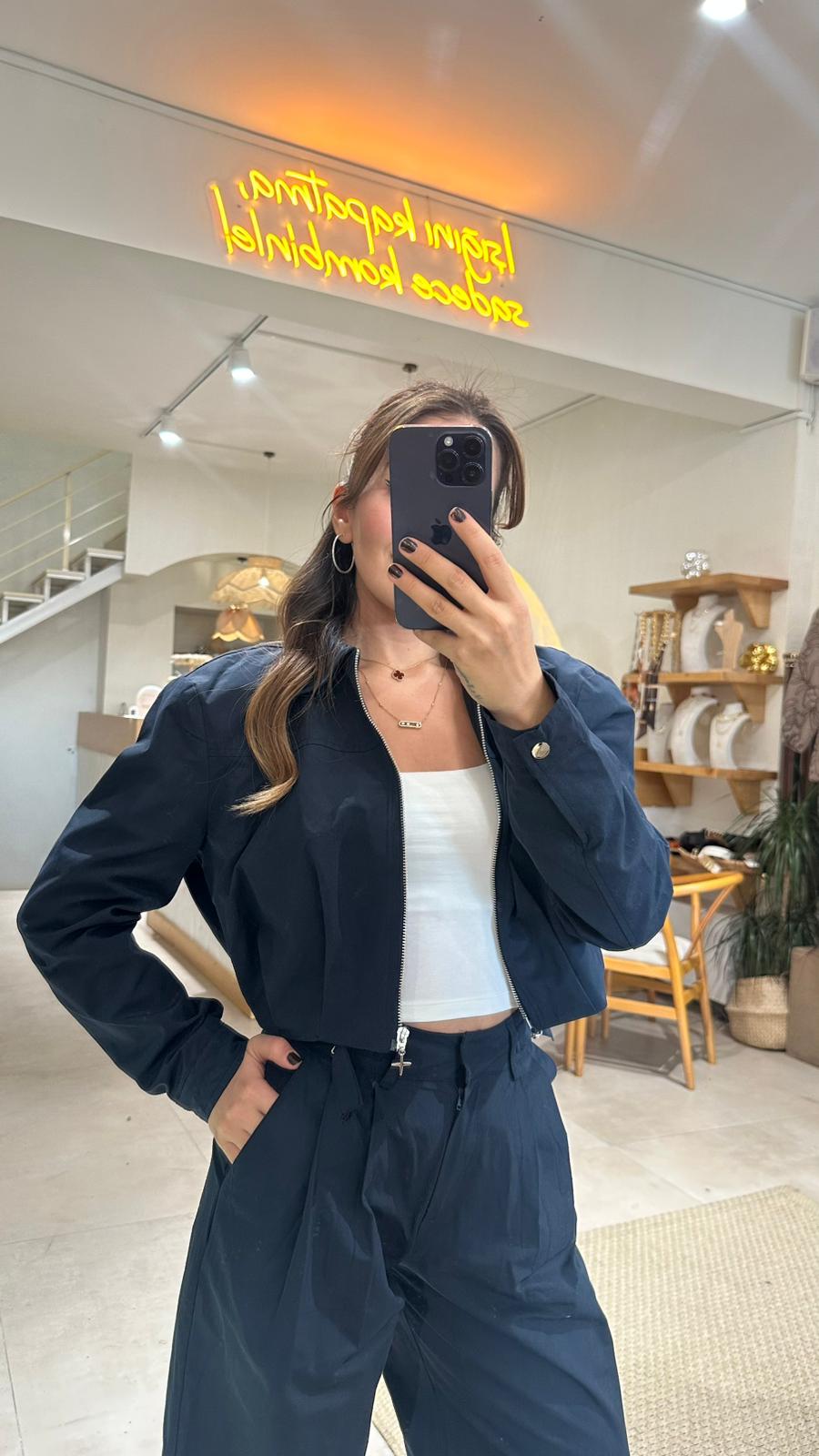 Amanta Ceket - lacivert