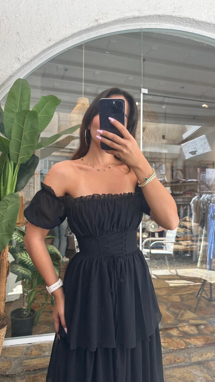 Romantik Kat Kat Maxi Elbise