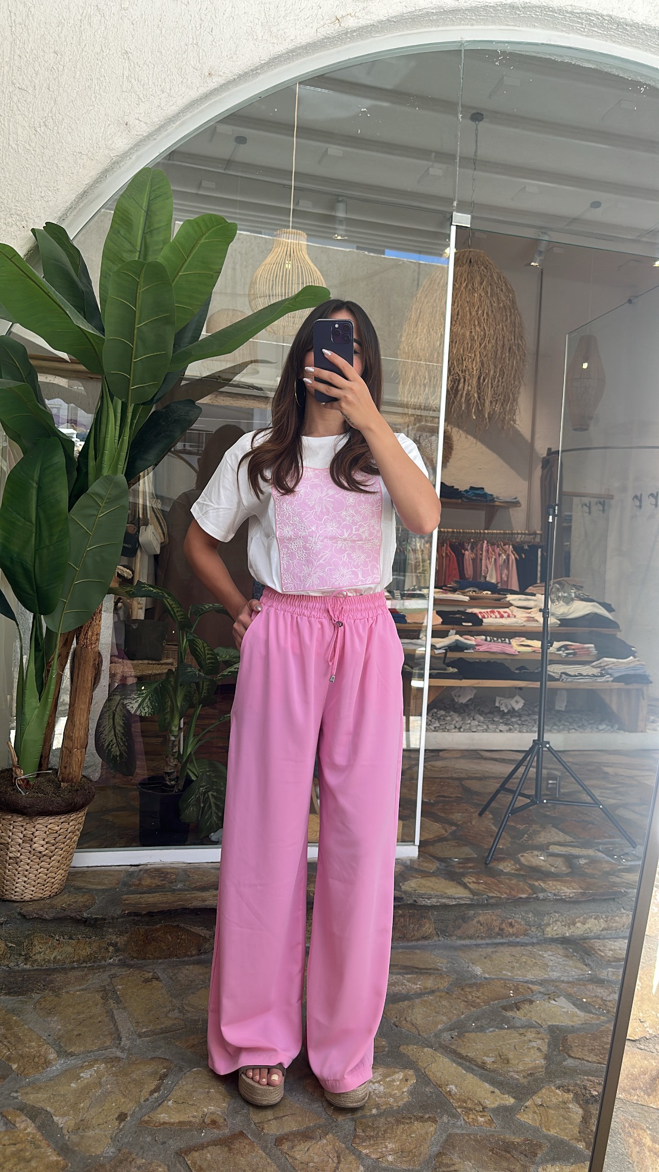 İpli Palazzo  - Pembe