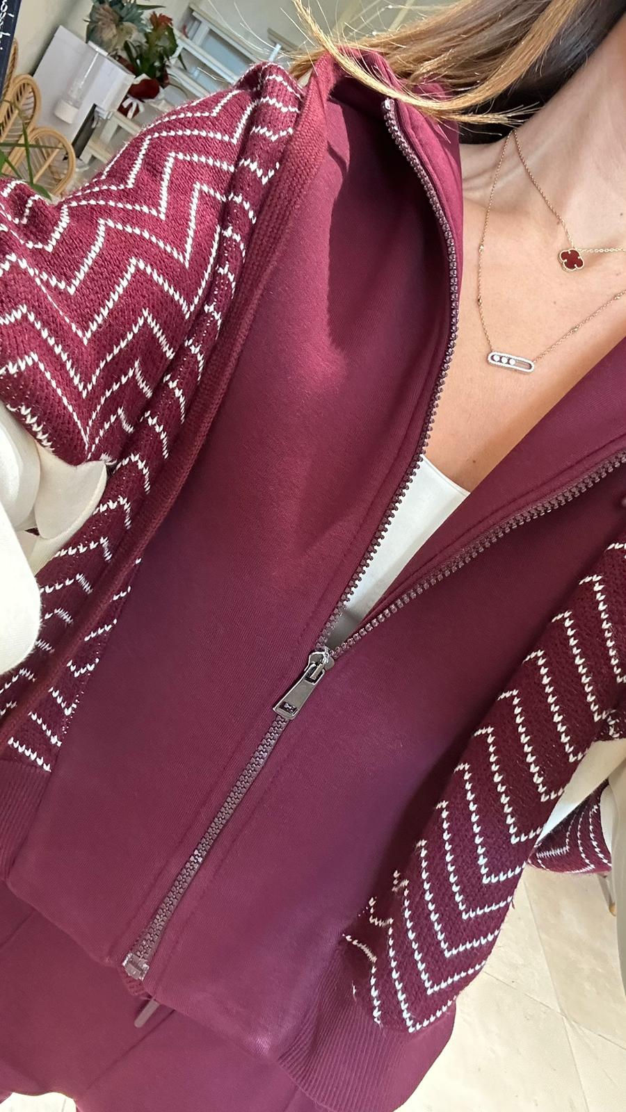 Triko Detay Eşofman Takımı