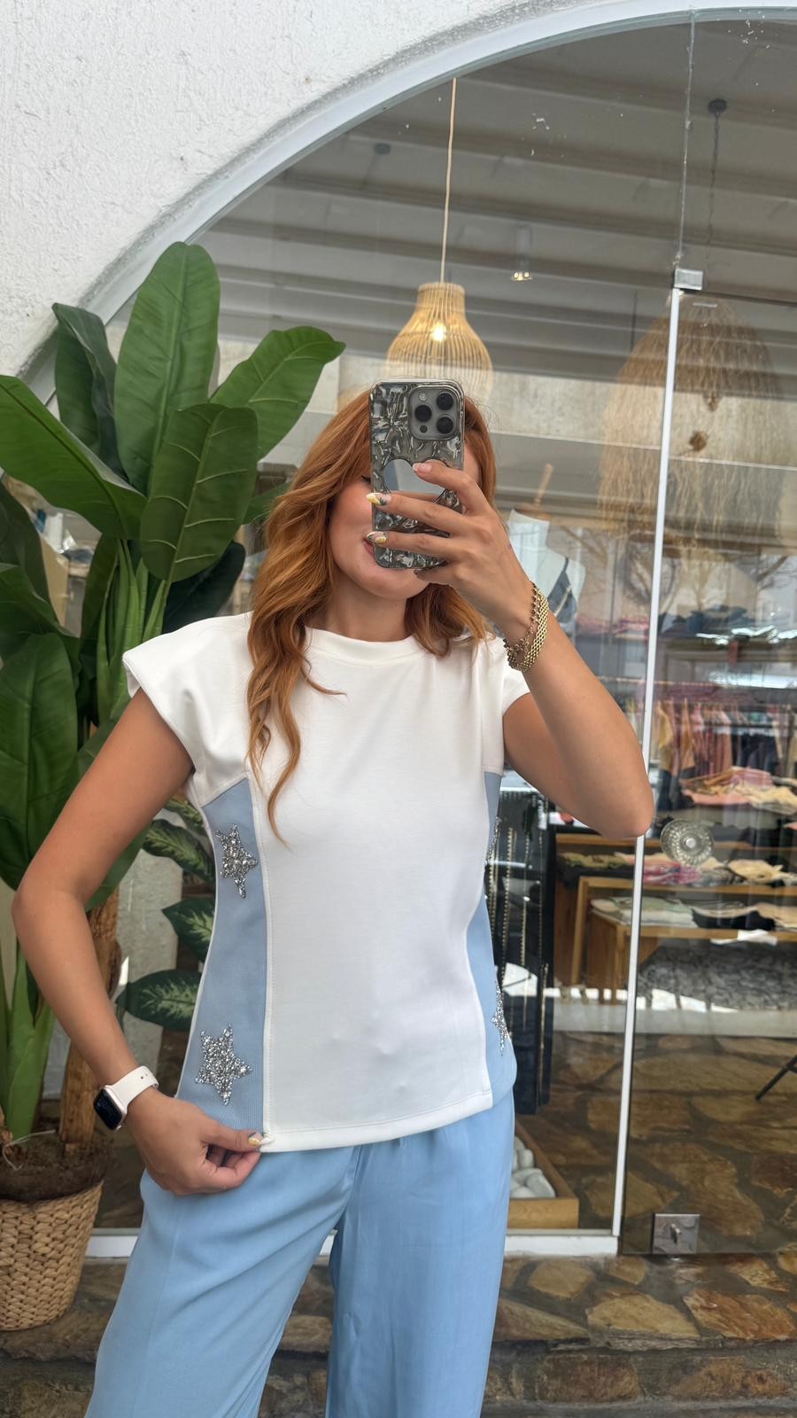 Yıldız Detay Tshirt