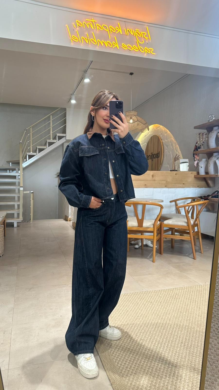 Yüksek Bel Baggy Pantolon