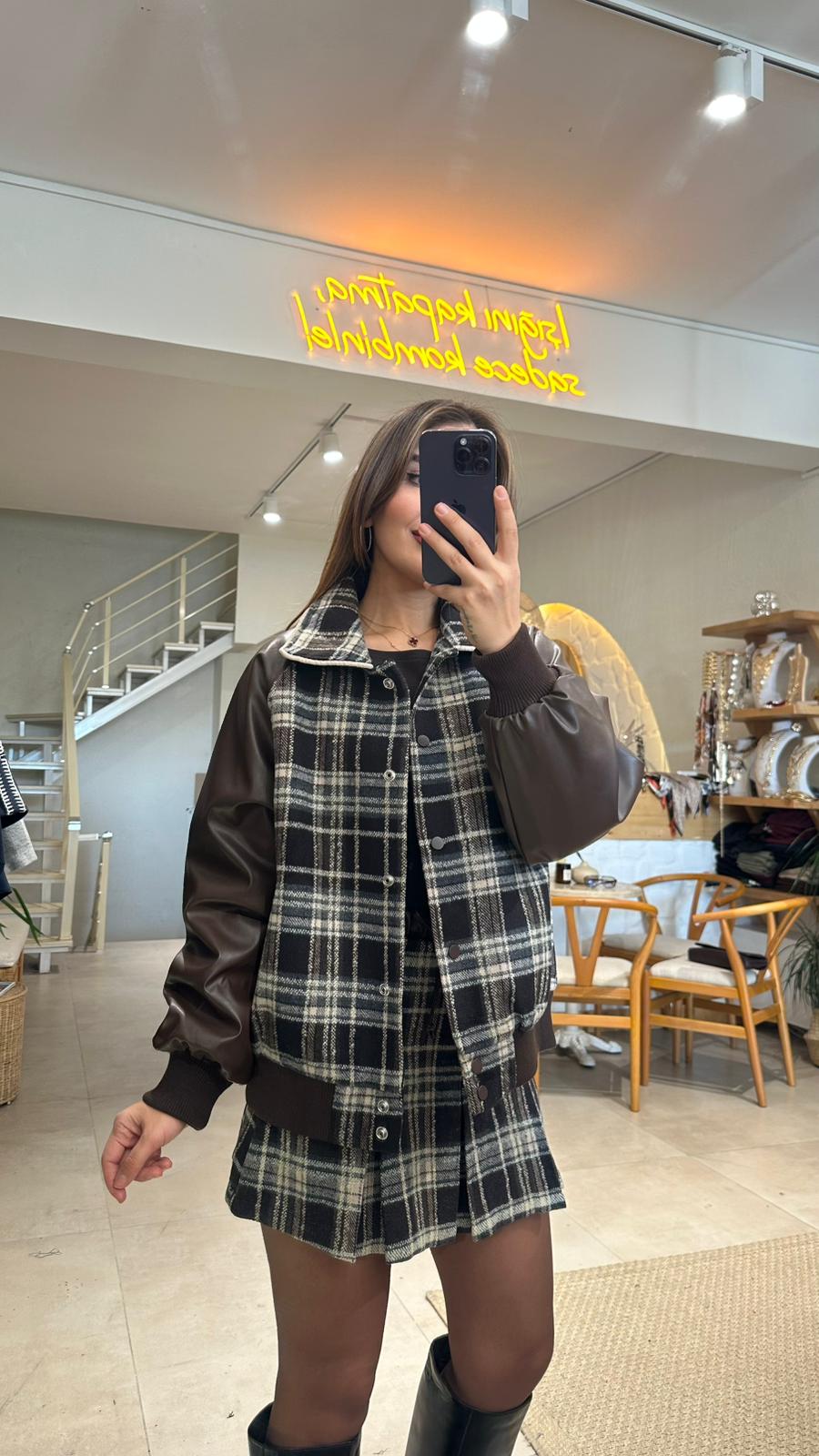 Matchli Bomber Ceket